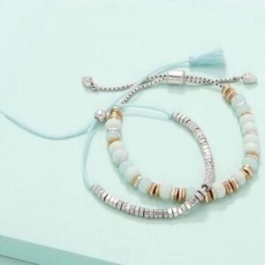 Stella and Dot Anda Intention and Wishing Bracelets NWT